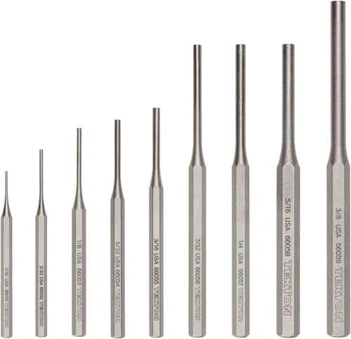 Miniatura 12 de TEKTON Juego de cinceles fríos, 3 piezas (1/4, 3/8, 1/2 pulgadas) PNC91002 Fabricado en Estados Unidos
