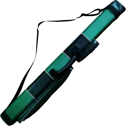 Miniatura 2 de Estuche de transporte para palo de billar 2x2 cuadrado y duro C11-Verde