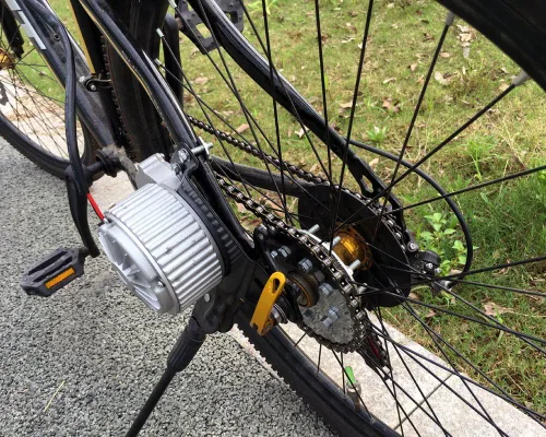 Miniatura 7 de Kit de conversión eléctrica para bicicleta común, 24V36V250W, cadena izquierda, personalizada para desviador eléctrico de L-faster