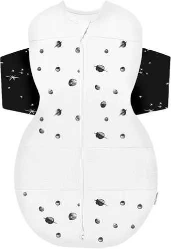 Miniatura 14 de Happiest Baby SNOO Saco de Dormir - Manta Envolvente para Bebé de Algodón 100% Orgánico - Diseñado por Doctores Promueve el Desarrollo Saludable