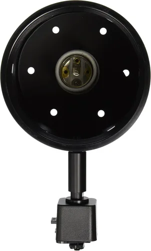 Miniatura 2 de WAC Lighting, TK-704 Línea de voltaje de pista cabeza en negro para L Track