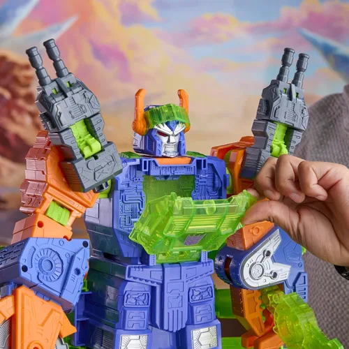 Miniatura 8 de Transformers CYBERWORLD - Juego de batalla Scorponok Strike, juego de figuras de acción de conversión con luces y sonidos, juguetes robot para niños