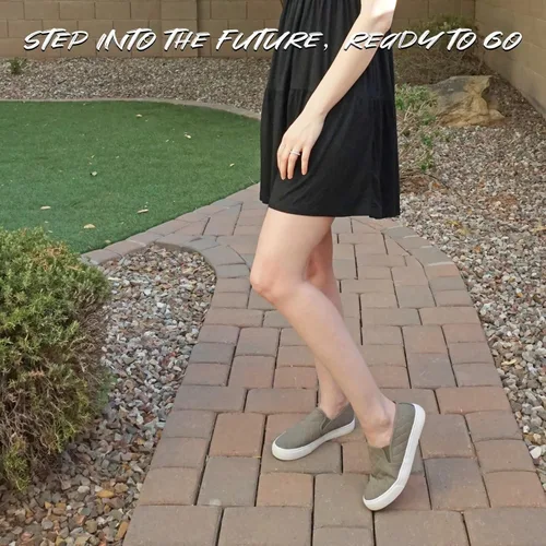 Miniatura 5 de JENN ARDOR - Tenis de cómodos, sin cordones, planos, estilo casual, para caminar, para mujer