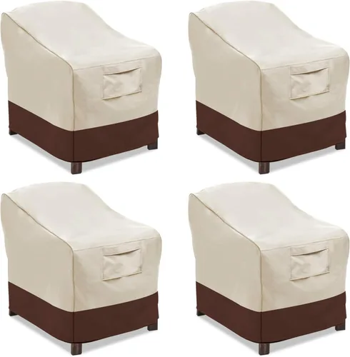 Miniatura 17 de Vailge Fundas para Sillas de Patio, Funda de Asiento Profundo para Tumbona, Fundas para Muebles de Patio al Aire Libre Resistentes e Impermeables
