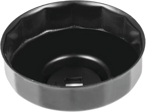 Performance Tool W54063 Llave de filtro de aceite de construcción de acero de 76 mm, 14 ranuras para herramienta de accionamiento de 3/8 pulgadas,