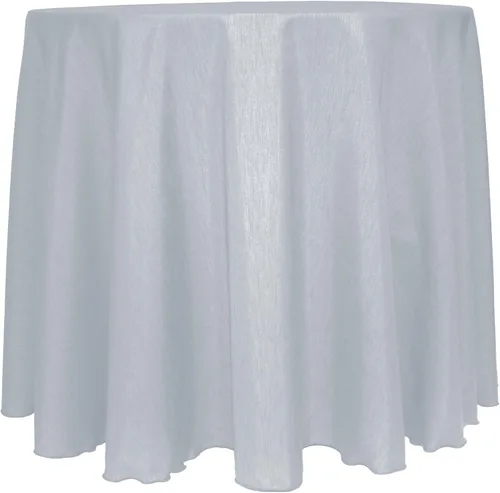 Miniatura 18 de Mantel reversible de satén Shantung de Ultimate Textile Majestic 96" redondo, Satin, Paquete de 2