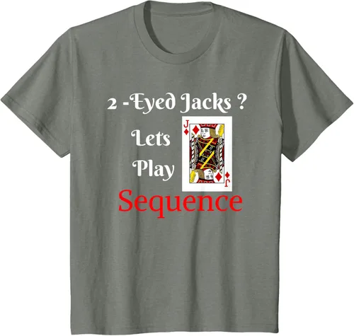 Miniatura 86 de Camiseta divertida con texto en inglés "I Have 2-Eyed Jacks Lets Play A Card Board Game