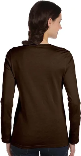 Miniatura 3 de Bella Canvas Camiseta de manga larga Jersey (B6500)