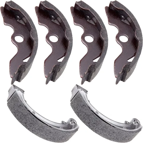 ECCPP Zapatas de freno para Honda Trx300 Fourtrax 300 2X4 1988-2000 (solo 2X4), EBC345 315 zapatas de freno delanteras y traseras | Semi-metallic