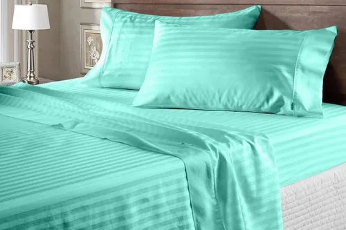 Miniatura 6 de SHERA'S BEDDINGS Juego de sábanas de bolsillo extra profundo de 7 a 9 pulgadas, juego de ropa de cama de calidad egipcia California Queen de 60 x 84