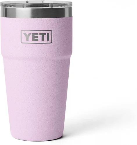 Miniatura 19 de YETI Rambler - Vaso apilable de 20 onzas, acero inoxidable, aislado al vacío con tapa MagSlider Verde mar