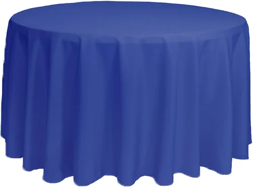 Miniatura 46 de YOUR CHAIR COVERS - Mantel redondo de poliéster prémium de 120 pulgadas - Mantel de lino color champán para mesas redondas estándar