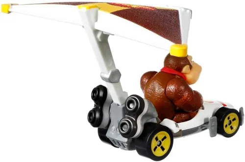 Miniatura 3 de Hot Wheels Mario Kart Glider Donkey Kong - Auto fundido a presión [B-Dasher + Super Gilder]