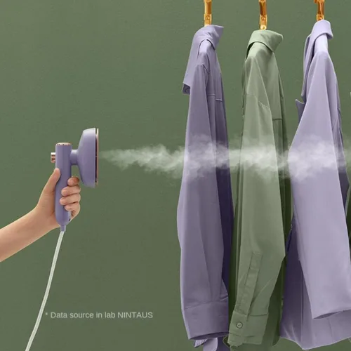 Miniatura 7 de Mini plancha de vapor profesional portátil de mano vaporizador de ropa seco húmedo doble ropa máquina de planchar de tela para el hogar y viajes