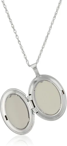 Miniatura 2 de Tienda Collection Oval Hand Engraved Locket Necklace, 18