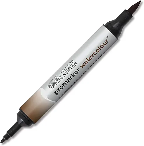 Miniatura 9 de Winsor & Newton ProMarker - Marcador de acuarela, tono carmesí Alizarin