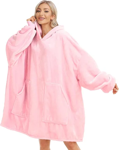 Miniatura 11 de Kipswiza Blanket Hoodie - Wearable Blankets Oversized Cozy Flannel Sweatshirt Blanket as Gifts for Adult Women Men