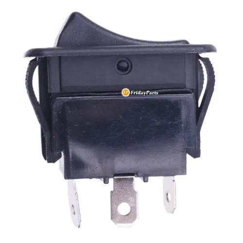 Miniatura 2 de FridayParts - Interruptor basculante 133715A1 compatible con CASE 570LXT 570MXT 586H 588H 580L 580SM 580SL 750K 590SL 590L 585G 586G 590SM 650K 580K