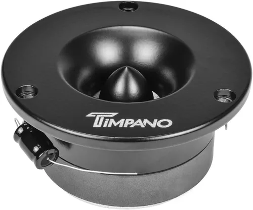 Miniatura 3 de Timpano TPT-ST3 Super Tweeter negro delgado, 600 vatios, 4 ohmios, 105 dB, bobina de voz de 1 pulgada, Tweeters Bala del sistema de sonido