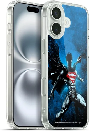 Miniatura 21 de Head Case Designs Officially Licensed Superman DC Comics Collage 80th Anniversary Gel Case [Military Grade Protection] Compatible with Apple iPhone