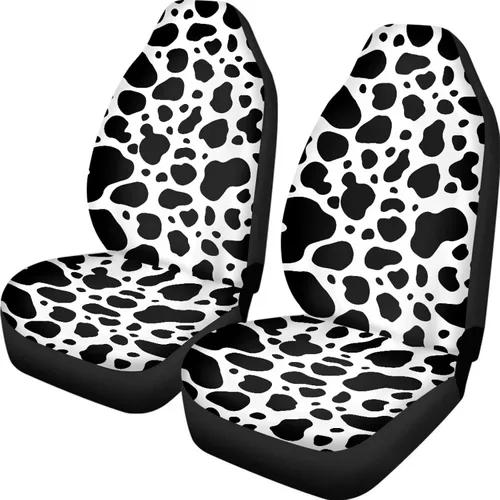 Miniatura 43 de UNICEU Juego de 2 fundas de cojín para asiento de automóvil, diseño de calavera gótica negra, lavable, accesorios interiores antideslizantes