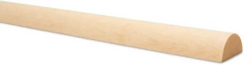 Miniatura 2 de Varillas de madera divididas de 48 pulgadas x 1 pulgada, paquete de 10 tacos de madera largos sin terminar divididos para bricolaje de madera