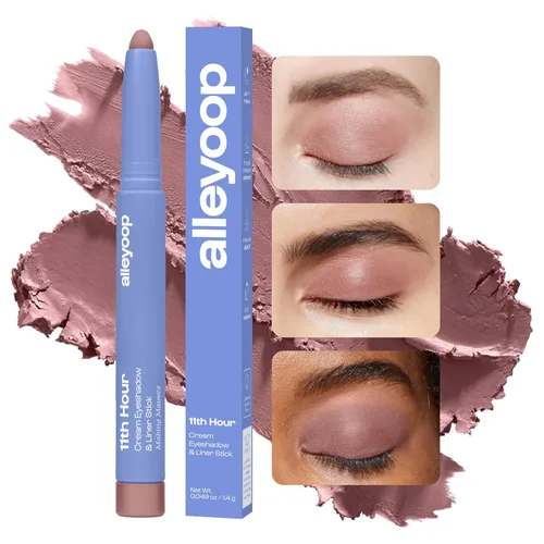 Miniatura 2 de ALLEYOOP Sombra de ojos en barra impermeable 11th Hour - Sombra de ojos en lápiz y delineador de ojos de larga duración, barra de crema a polvo e