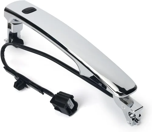 Miniatura 7 de Manija de puerta exterior cromada delantera izquierda lado del conductor, con sensor y sistema de entrada inteligente sin llave compatible