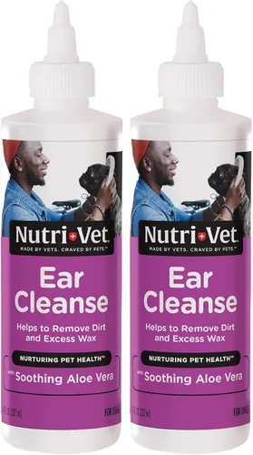 Miniatura 8 de Nutri-Vet Limpieza de Oídos para Perros, Limpiador Líquido de Oídos con Aloe Calmante y Ácido Salicílico, Elimina y Limpia la Cera, la Suciedad