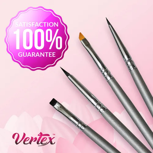 Miniatura 8 de Juego de brochas delineadoras de ojos en ángulo fino – para aplicador de delineador de gel líquido, plantillas dobladas, lápiz fino, sacapuntas