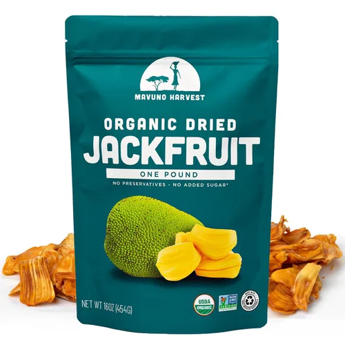 Miniatura 28 de Mavuno Harvest - Fruta seca 100% orgánica, 6 paquetes de 2 onzas de Jaca