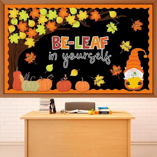 Miniatura 9 de Conjunto de Tablero de Anuncios Bombilla Keep Shining, Decoración Motivacional para el Aula, Regreso a la Escuela, Recortes de Papel Temáticos