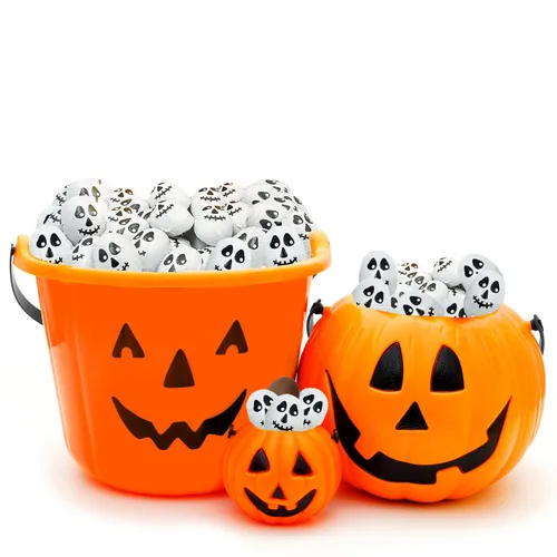Miniatura 5 de Fruidles Surtidos de chocolate misterioso de Halloween, rellenos de bolsas de fiesta de truco o trato, láminas de diseño espeluznante, lácteos