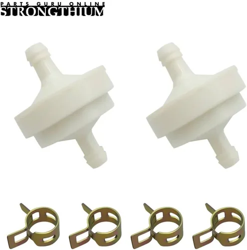 Miniatura 7 de Strongthium Filtro de combustible de gas en línea ID de 1/4 de pulgada para Briggs Stratton Craftsman Toro 394358s 56679 394358 394358B 7014359YP