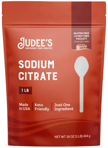 Miniatura 11 de Judee's Gluten Free Citrato de sodio en polvo, apto para cetogénicos, emulsionante de queso sin nueces, ayuda para cocinar citrato de sodio a