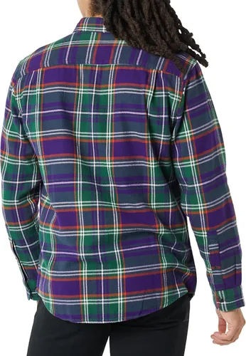 Miniatura 3 de Tienda Essentials Camisa de franela de manga larga para hombre (disponible en tallas grandes y altas)