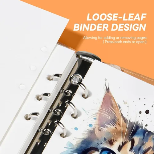 Miniatura 3 de Lightwish Cuaderno de bocetos de acuarela, diario de acuarela 100% algodón sin ácidos, 140 libras, papel de acuarela de prensa en frío