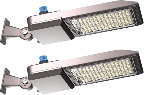 Miniatura 13 de Luces LED de estacionamiento de 240 W (240 x 1 W) para exteriores, 60000LM (250 Lm/W) 5000 K, luces LED comerciales de 6 KV SPD IP65, luz de poste