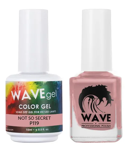 Miniatura 152 de WAVEGEL - Juego dúo de gel y esmalte de uñas a juego - Colección Simplicity - #P109 Blizzard I 0.5 onzas