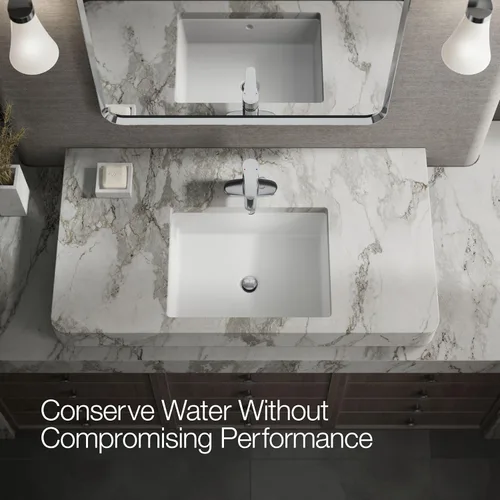 Miniatura 12 de KOHLER 16027-4-CP - Grifo para lavabo de baño con una sola manija, cromo pulido, tamaño único