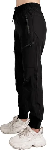 Miniatura 4 de Singbring Pantalones deportivos de senderismo para mujer ligeros de secado rápido con bolsillos con cremallera UPF 50