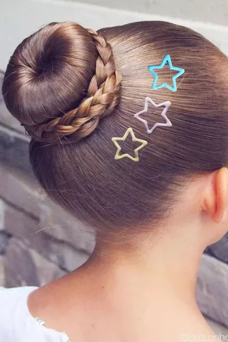 Miniatura 2 de Pinzas para el cabello a presión, kit de accesorios para niñas y mujeres, ballet, danza, U en forma de U, pinzas Bobby, 42 piezas