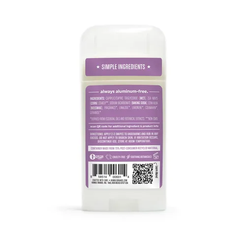Miniatura 9 de HUMBLE BRANDS - Formula original de desodorante sin aluminio Control de olores, larga duración, bicarbonato de sodio, aceites esenciales, sutil