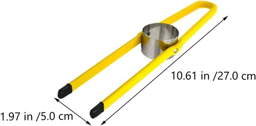 Miniatura 2 de Happyyami 2 peladores de maíz de acero inoxidable, ergonómicos para una fácil eliminación del grano del maíz en la mazorca, accesorio de cocina