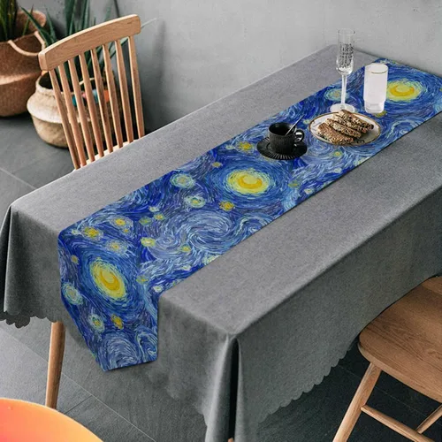 Miniatura 17 de Camino de mesa de baloncesto deportivo para cocina, comedor, fiesta, vacaciones, boda, decoración del hogar, interior y exterior, 13 x 70 pulgadas