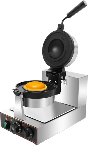 LYNICESHOP Máquina eléctrica de gofres, sandwichera de prensa Panini, heladería, hamburguesería brioche, máquina de prensa panini, placas