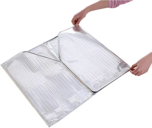 Miniatura 6 de Housoutil Protector de protección antisalpicaduras, protector de estufa de gas, aceite de aluminio para protector de aceite de cocina, protector
