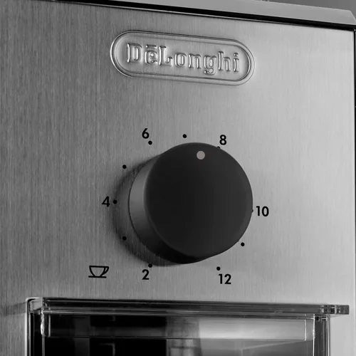 Miniatura 2 de Molinillo de café Delonghi de acero inoxidable, color plateado