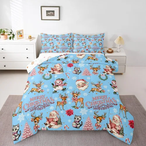 Miniatura 7 de Erosebridal Juego de edredón divertido de Halloween para niños, juego de ropa de cama de calabaza fantasma, decoración de Halloween para niños