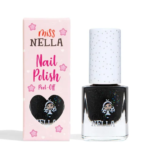 Miniatura 25 de MISS NELLA Sweet Lavender - Esmalte de uñas morado con purpurina especial seguro para niños, fórmula no tóxica y sin olor para niños y niños